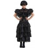 Robe de Bal noire Mercredi™ 152cm, 11-13 ans