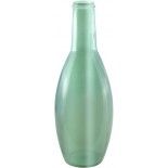 Grand Vase Mila 4L en verre 45cm Vert océan