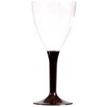 20 verres, pied chocolat