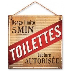 Dérouleur papier WC humoristique 'Messages' (la Prière des Toilettes) -  15x12.5 cm [R2337] - Cdiscount Jeux - Jouets
