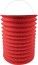 Lampion cylindrique 16cm Rouge